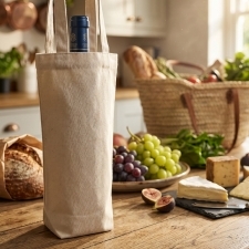 Bomuldstaske til vin 220 g/m2 NICE