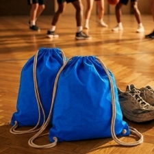 Sportstaske i bomuld 140 g/m2 CARLSBAD