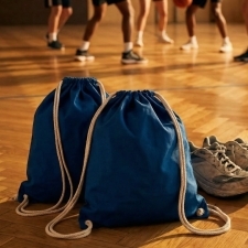 Sportstaske i bomuld 140 g/m2 CARLSBAD