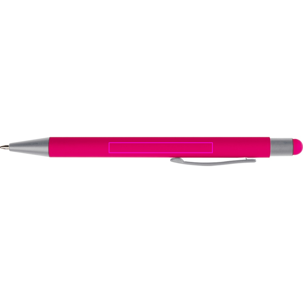 Metallisk touchpen med soft touch SALT LAKE CITY