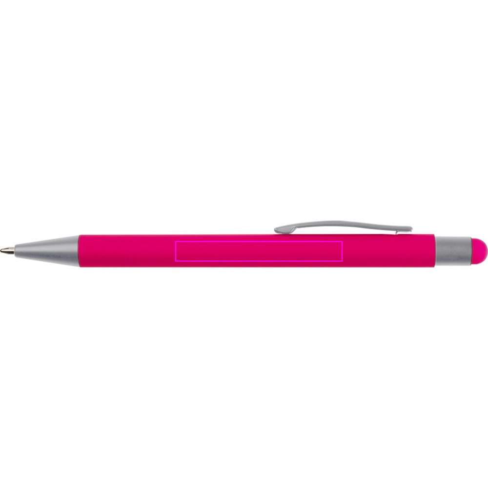 Metallisk touchpen med soft touch SALT LAKE CITY