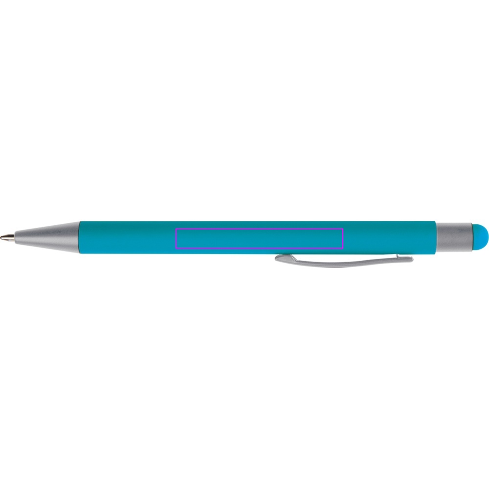 Metallisk touchpen med soft touch SALT LAKE CITY