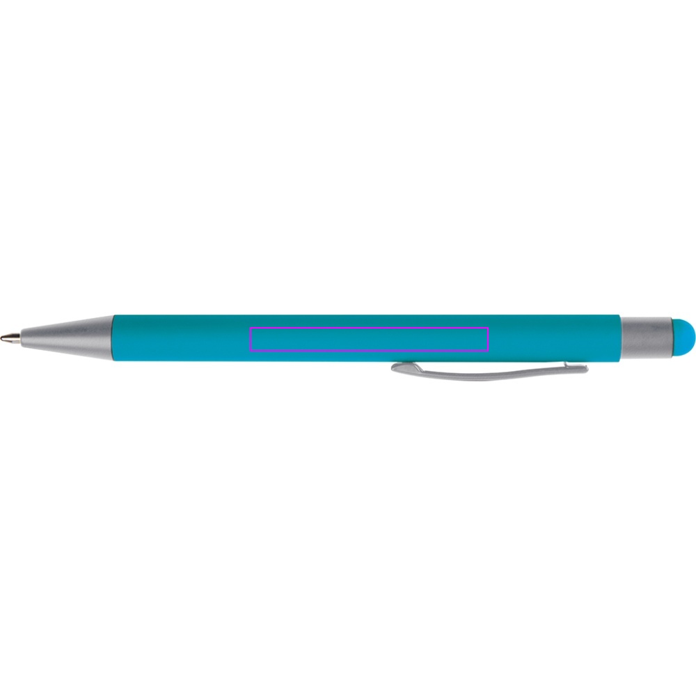 Metallisk touchpen med soft touch SALT LAKE CITY