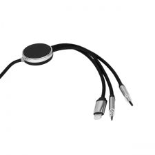 LANGT 4I1 KABEL MED OPLYST LOGO, W102TG