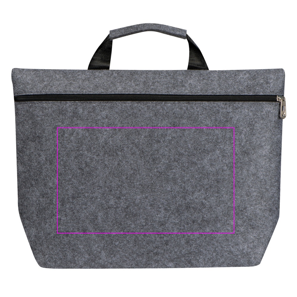 Laptop taske RPET LUGANO 370 g/m2