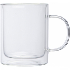 Glas krus med dobbelt væg CARACAS 350 ml