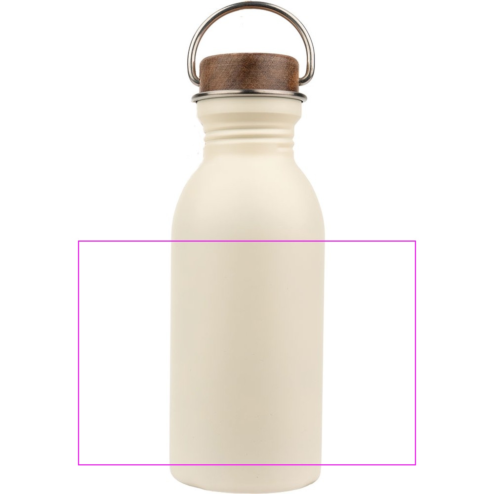 Stålflaske af genanvendt materiale IBIZA MoLu 500 ml