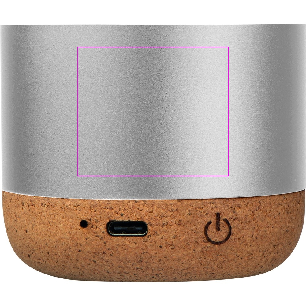 Bluetooth-højttaler i genanvendt aluminium BREST