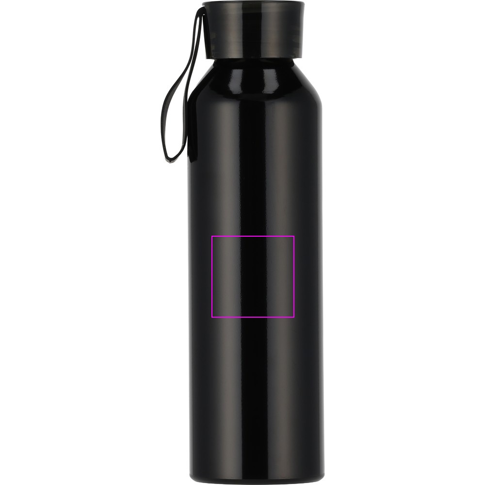 Flaske af genanvendt aluminium CORK 600 ml