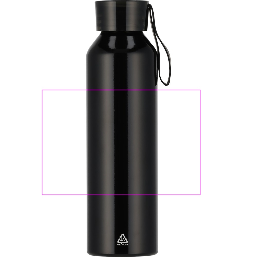 Flaske af genanvendt aluminium CORK 600 ml