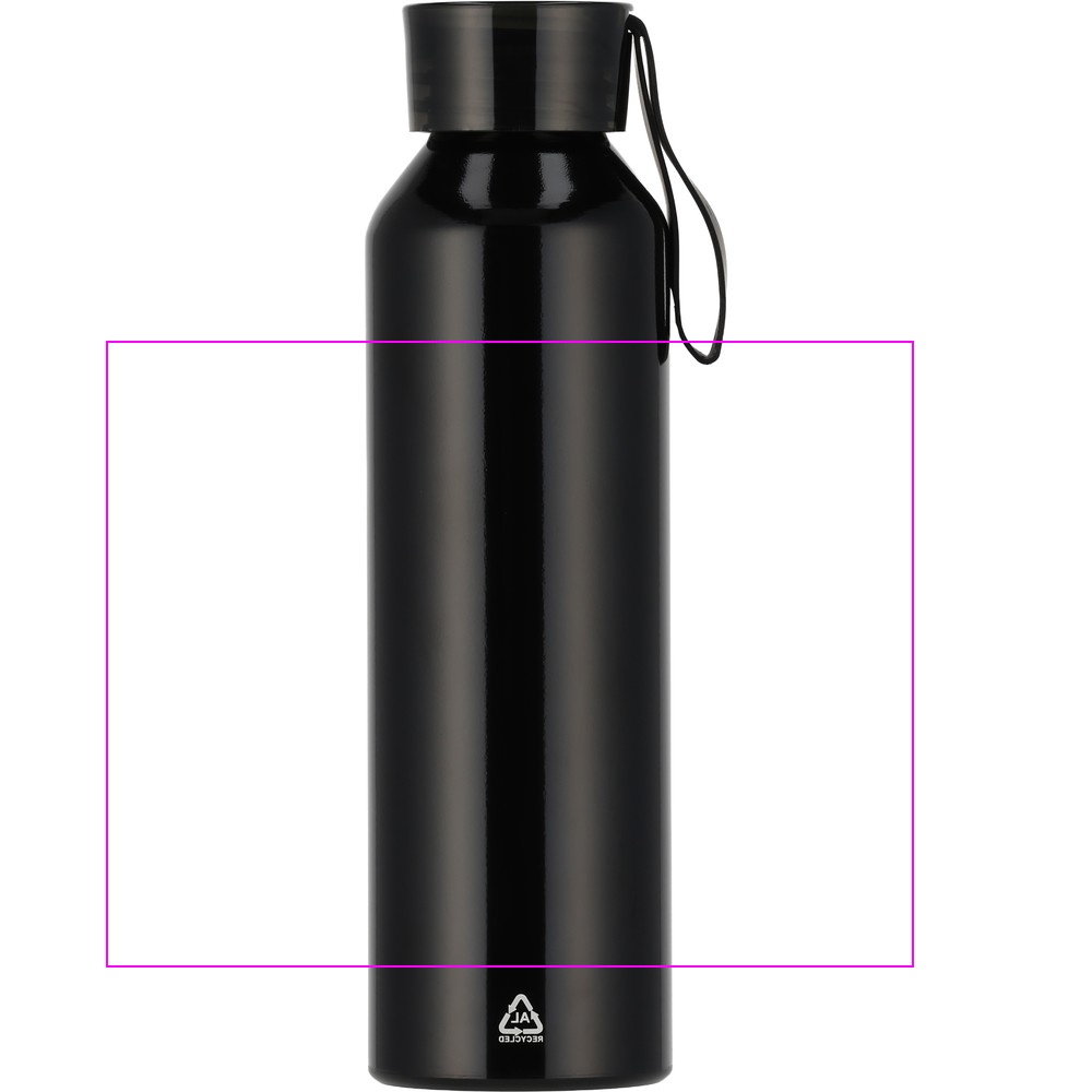 Flaske af genanvendt aluminium CORK 600 ml