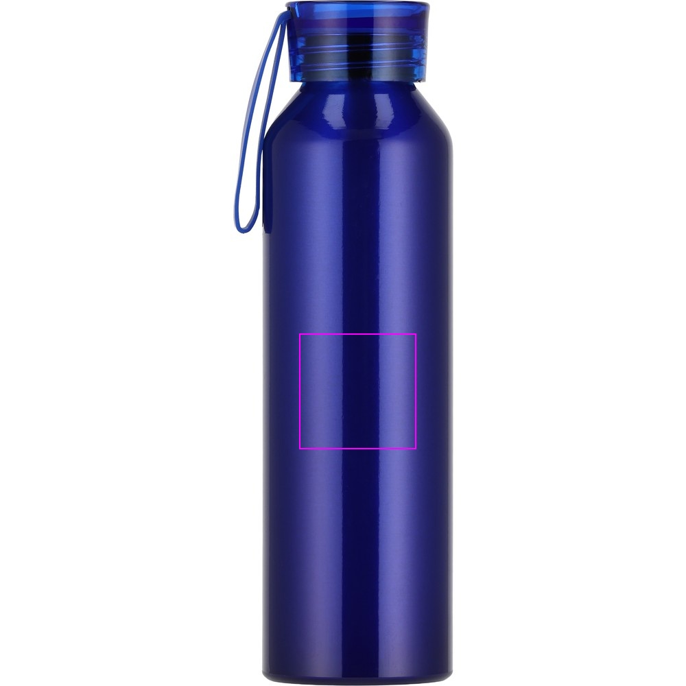 Flaske af genanvendt aluminium CORK 600 ml