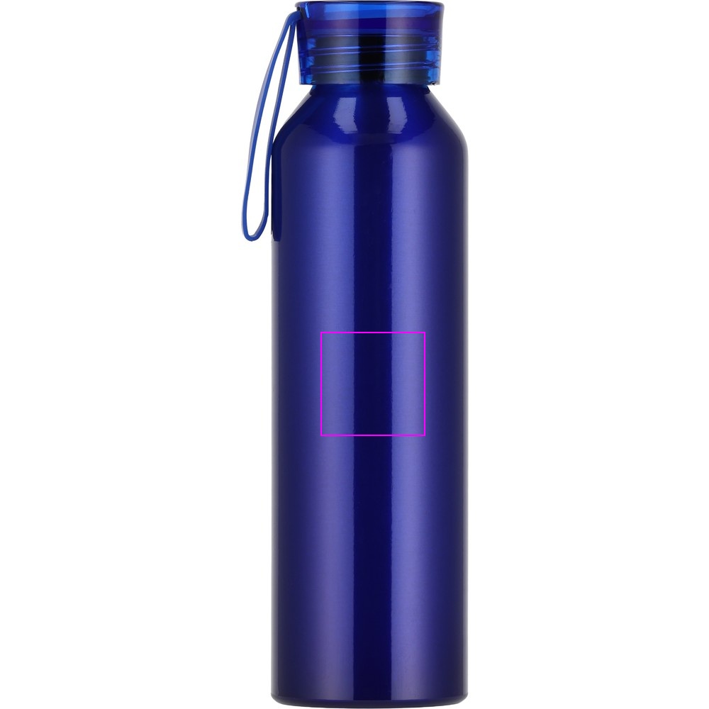 Flaske af genanvendt aluminium CORK 600 ml
