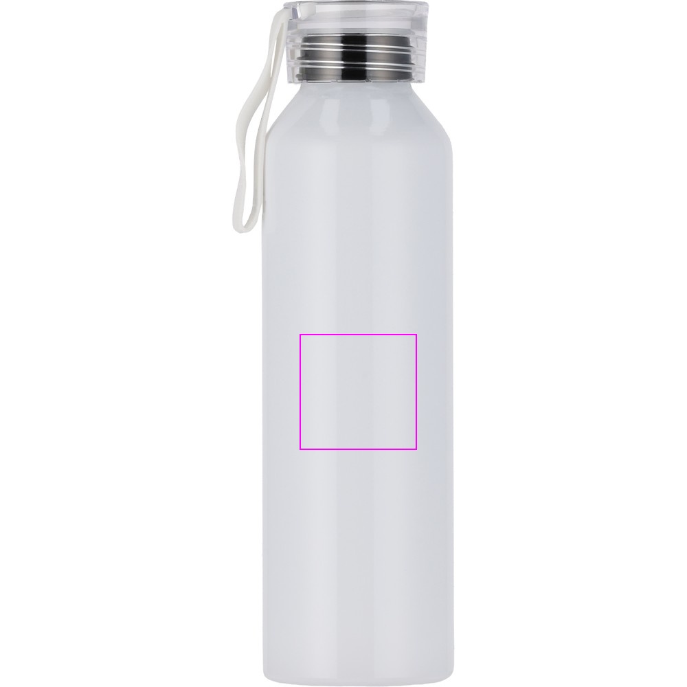 Flaske af genanvendt aluminium CORK 600 ml