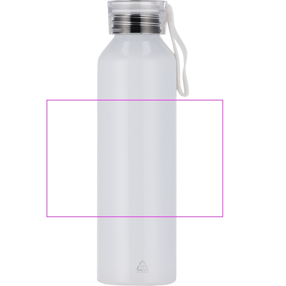 Flaske af genanvendt aluminium CORK 600 ml