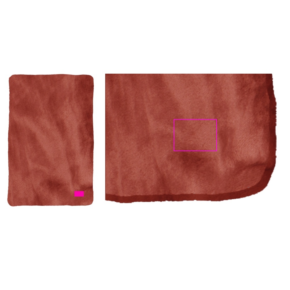 Fleece tæppe KAUNAS 230 g/m2