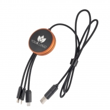 kabel med 4-i-1 trådløs oplader i5w