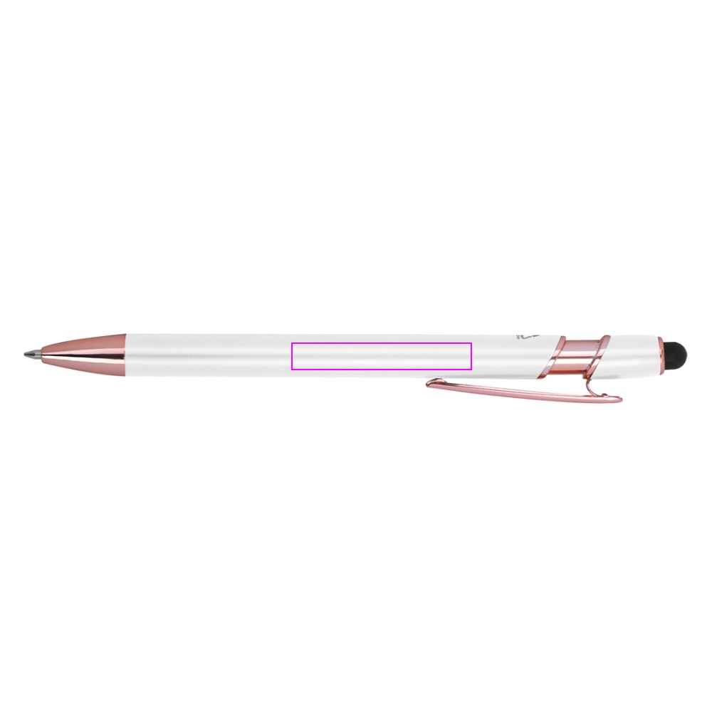 Genanvendt aluminium gel touch pen BELO HORIZONTE