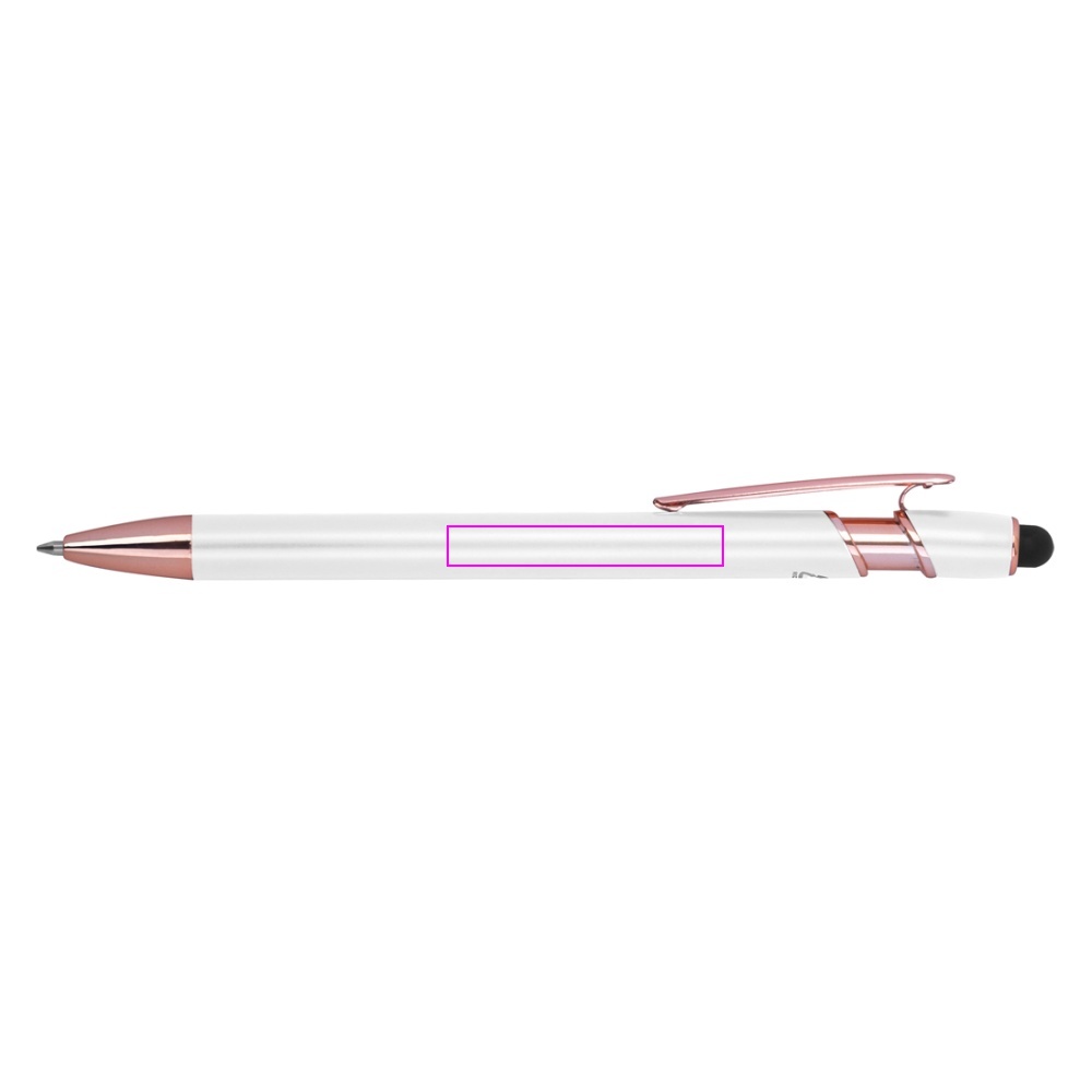 Genanvendt aluminium gel touch pen BELO HORIZONTE