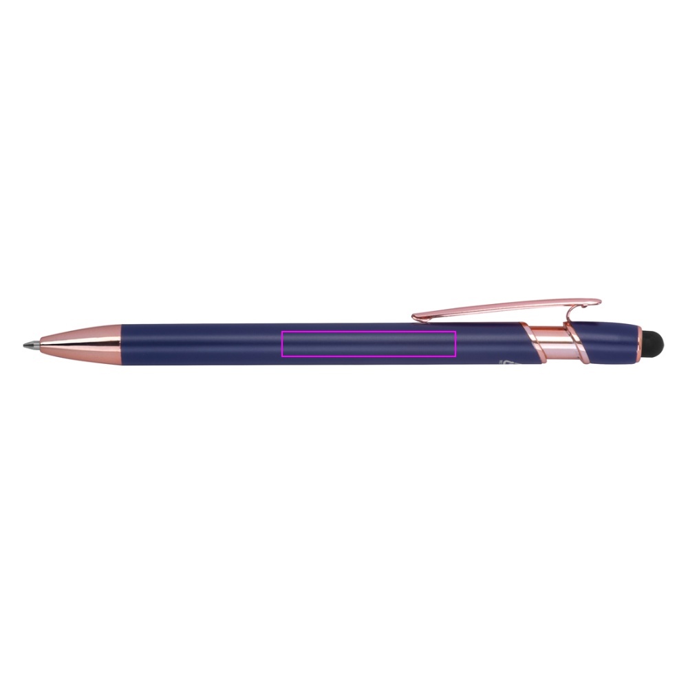 Genanvendt aluminium gel touch pen BELO HORIZONTE