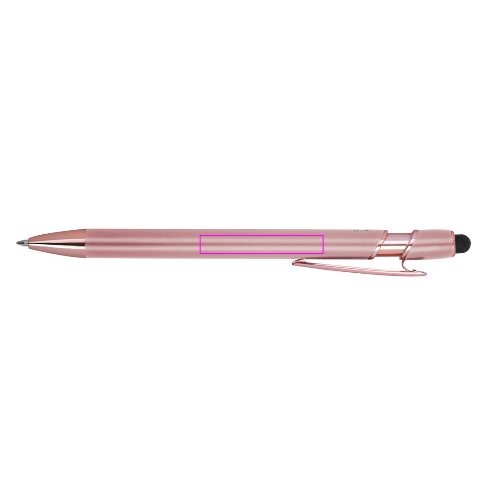 Genanvendt aluminium gel touch pen BELO HORIZONTE