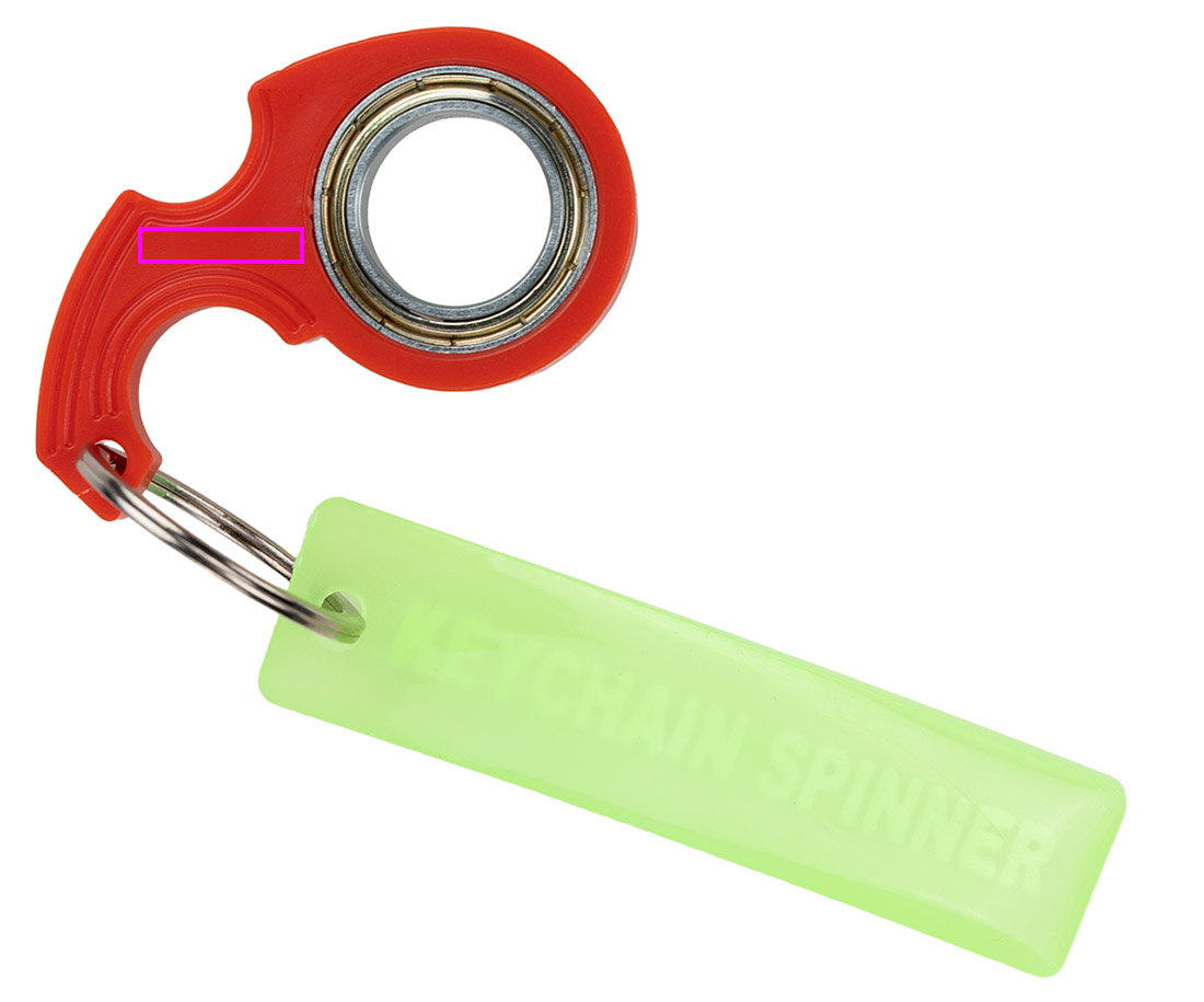 Spinner nøglering