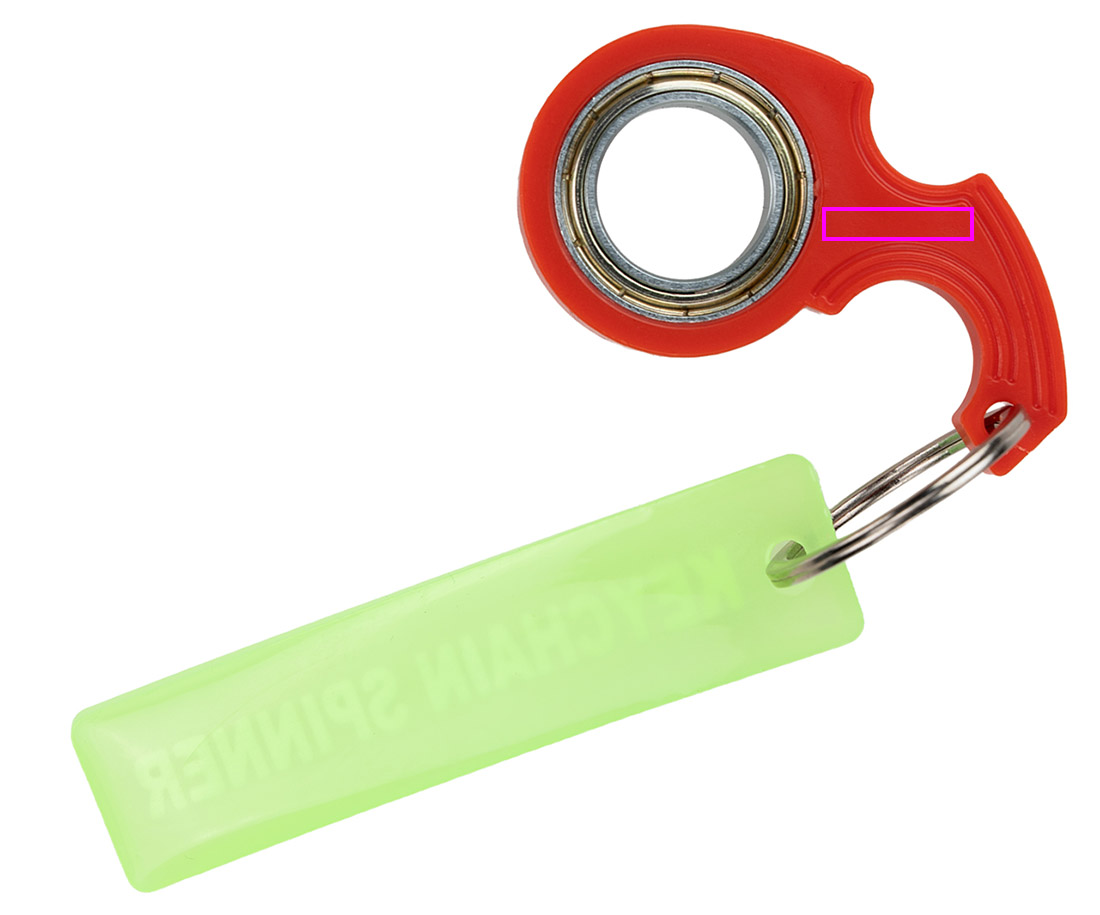 Spinner nøglering
