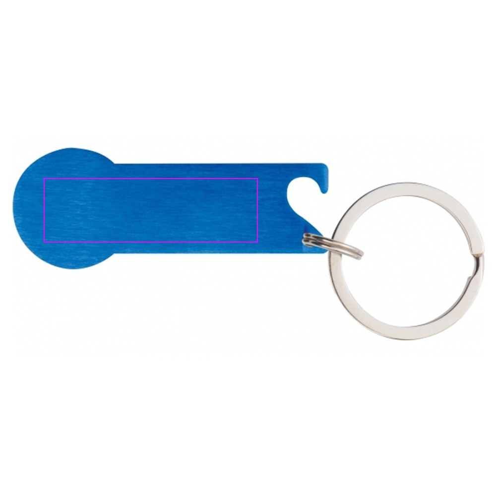 Metal flaskeåbner nøglering STICKIT