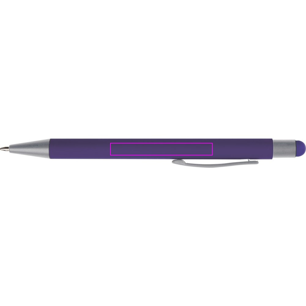 Aluminiumpen med soft-touch RIO