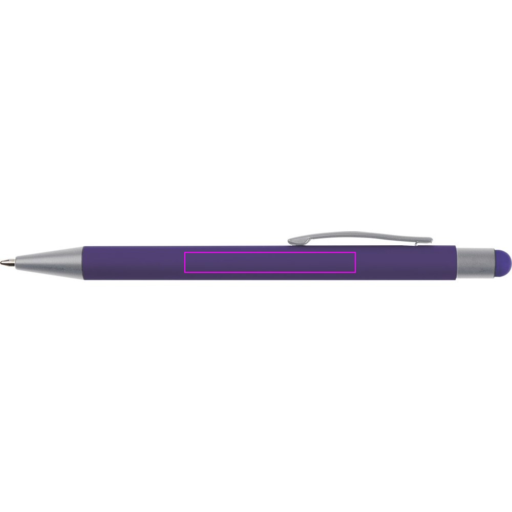 Aluminiumpen med soft-touch RIO