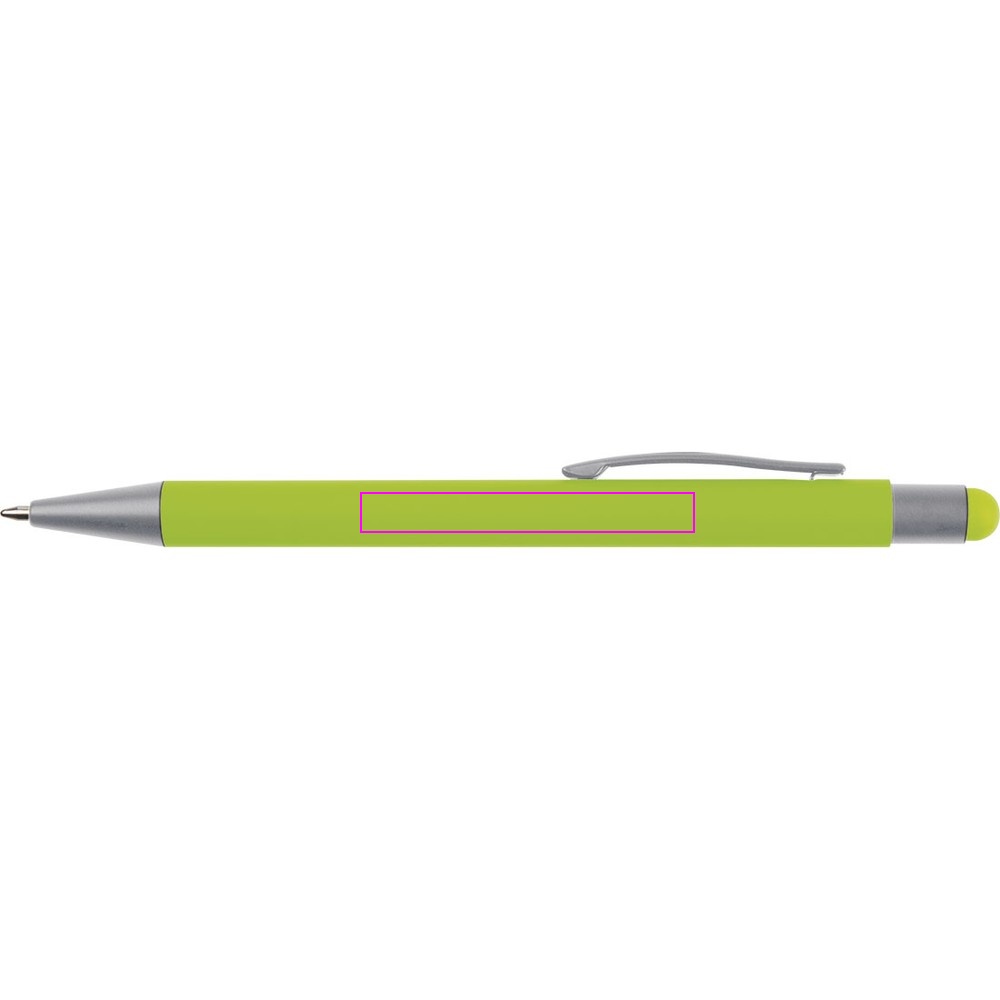 Aluminiumpen med soft-touch RIO