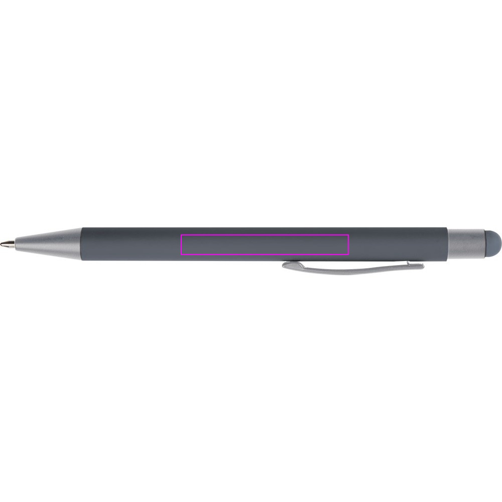 Aluminiumpen med soft-touch RIO