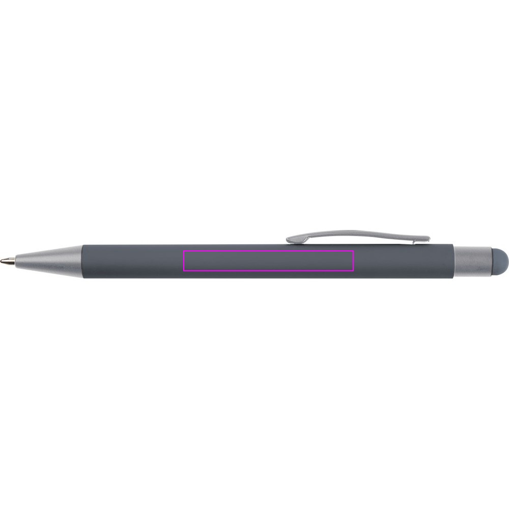 Aluminiumpen med soft-touch RIO