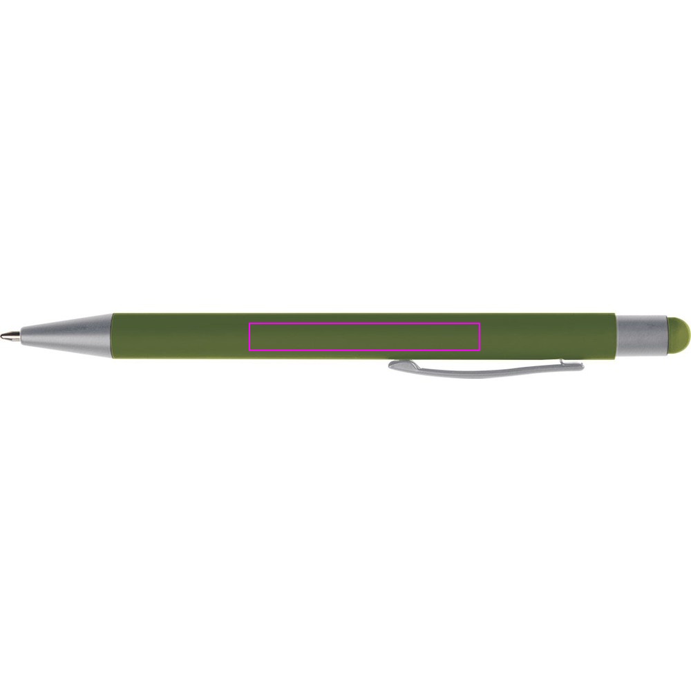 Aluminiumpen med soft-touch RIO