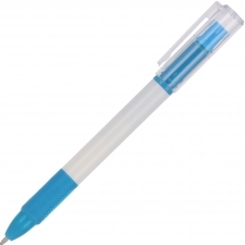 Plastkuglepen med overstregningspen LENS