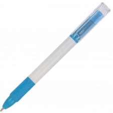 Plastkuglepen med overstregningspen LENS