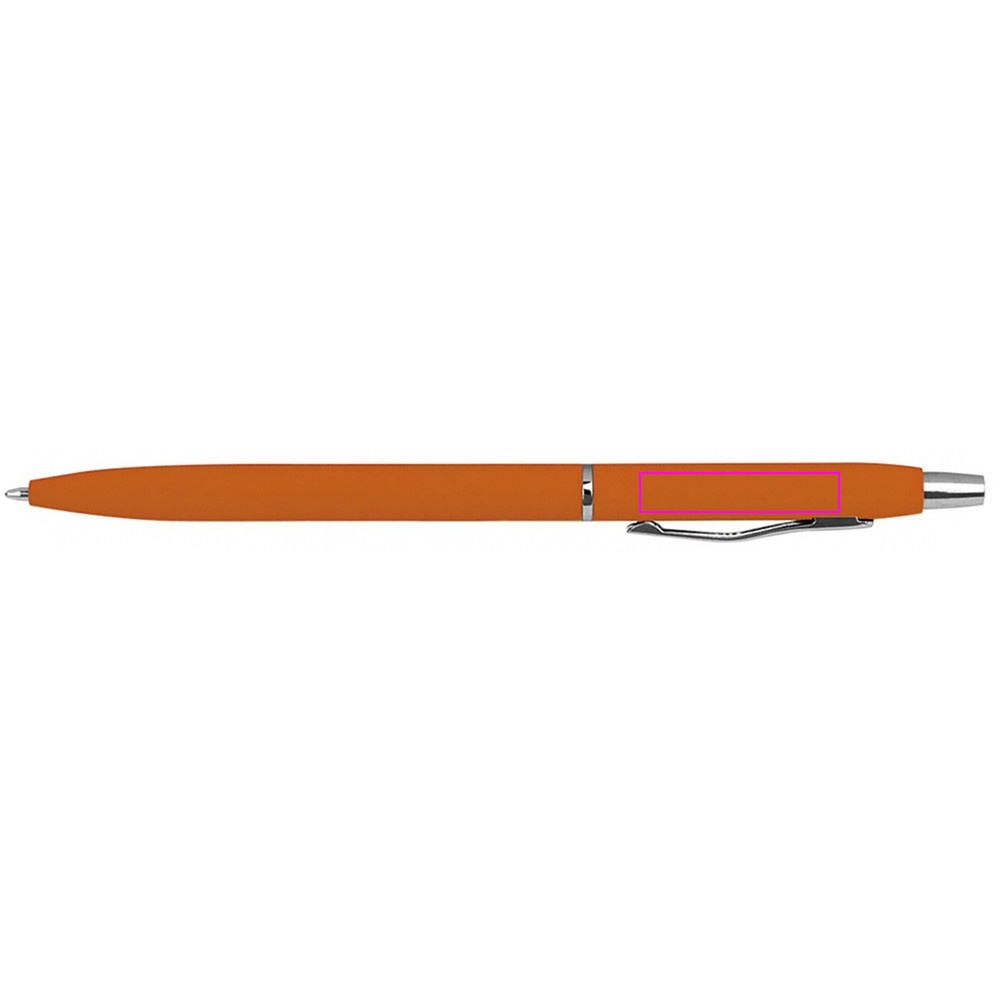 Aluminiumskuglepen med soft-touch-overflade JOHANNESBURG
