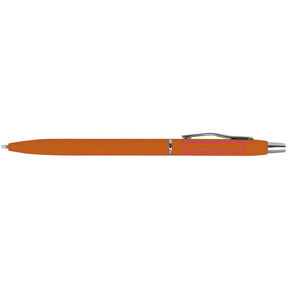 Aluminiumskuglepen med soft-touch-overflade JOHANNESBURG