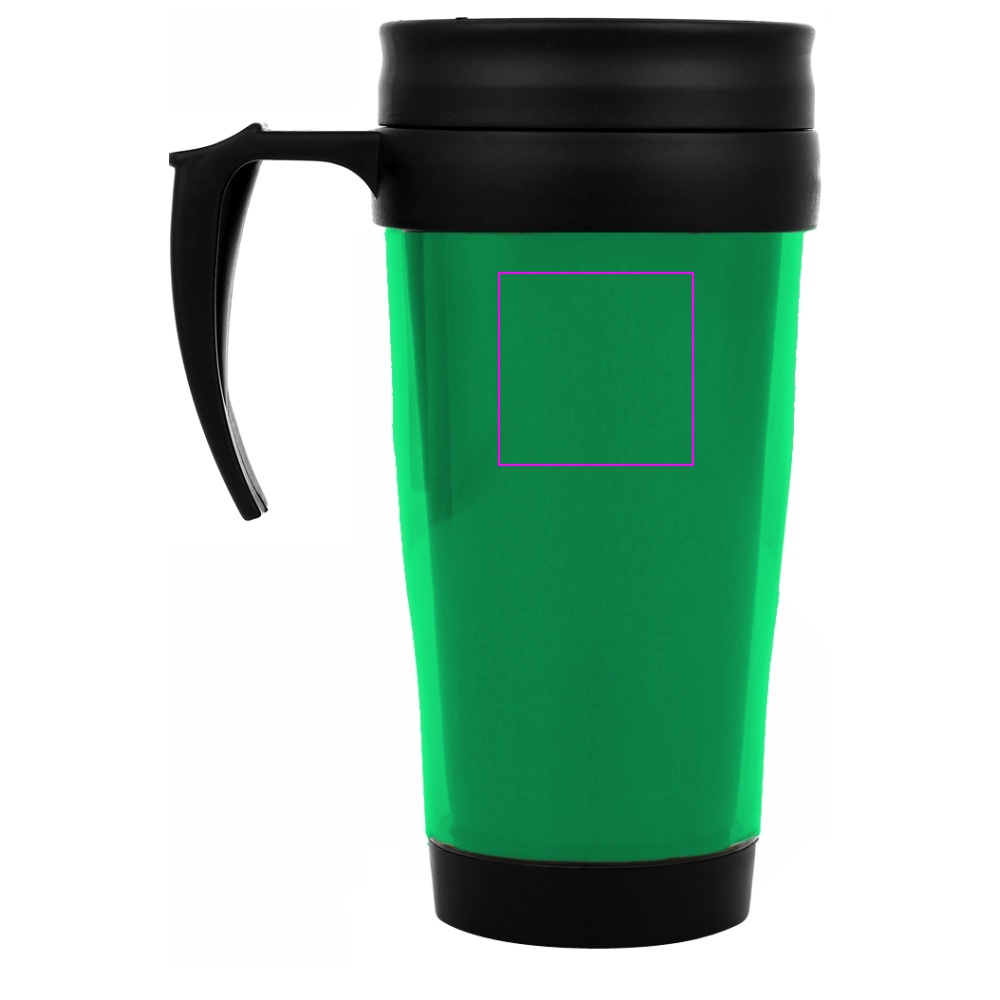 Plast termisk krus FORT WORTH 400 ml