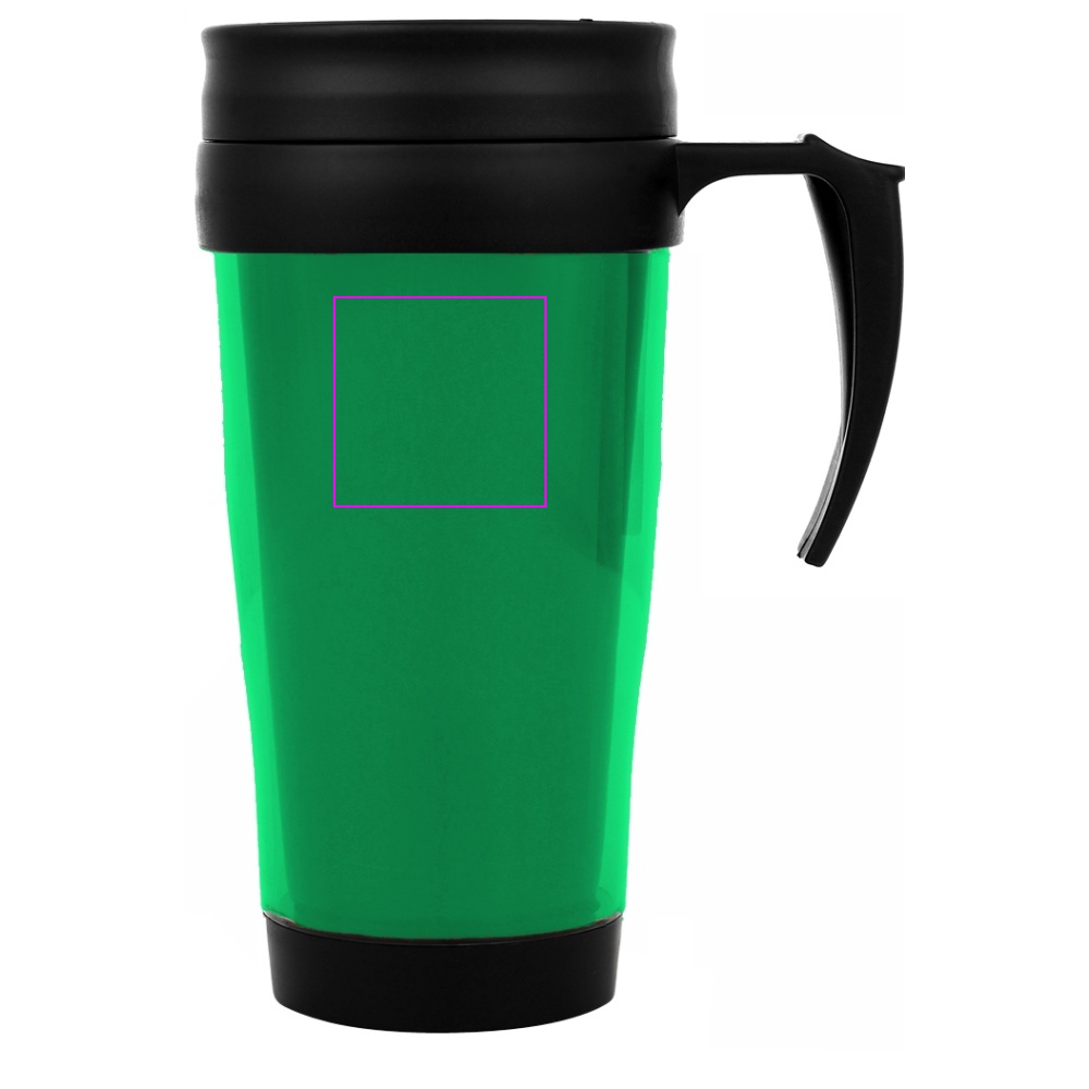 Plast termisk krus FORT WORTH 400 ml
