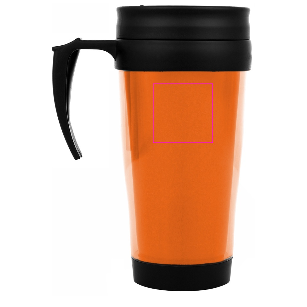 Plast termisk krus FORT WORTH 400 ml