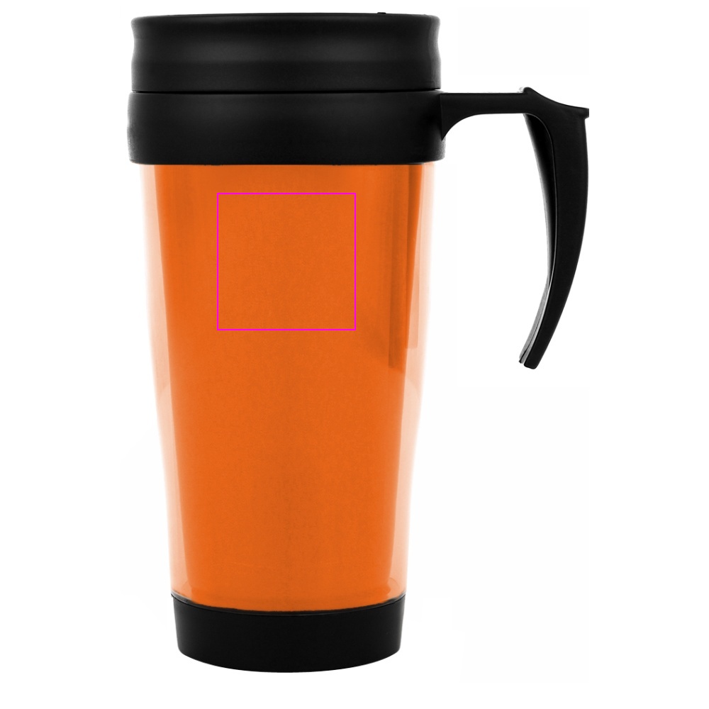 Plast termisk krus FORT WORTH 400 ml