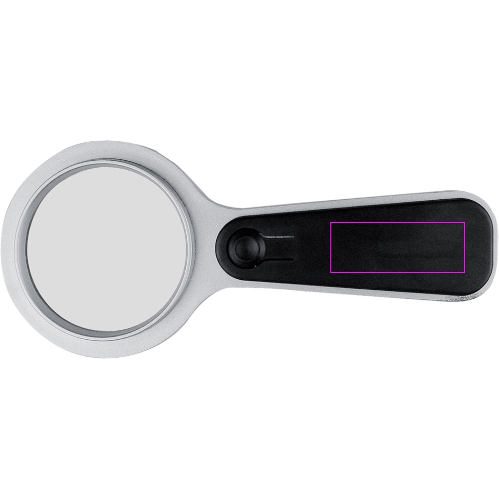 Plastforstørrelsesglas med LED-lys GLOUCESTER