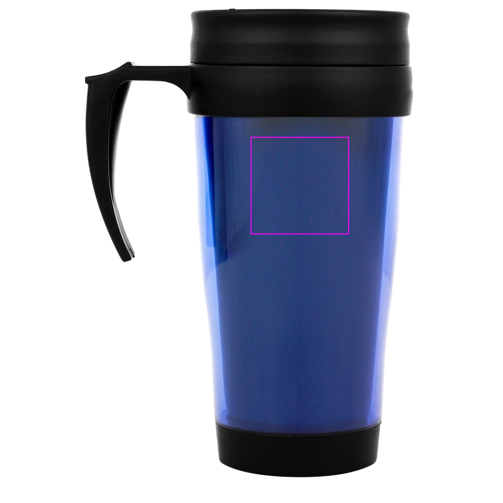 Plast termisk krus FORT WORTH 400 ml