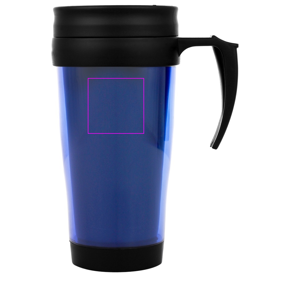 Plast termisk krus FORT WORTH 400 ml